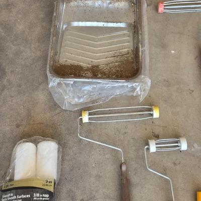 Home Painting Lot of Rollers & Pan