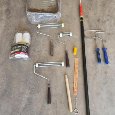 Home Painting Lot of Rollers & Pan