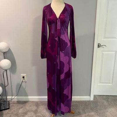 Vintage Designer Sant Angelo 4U2 Maxi Dress