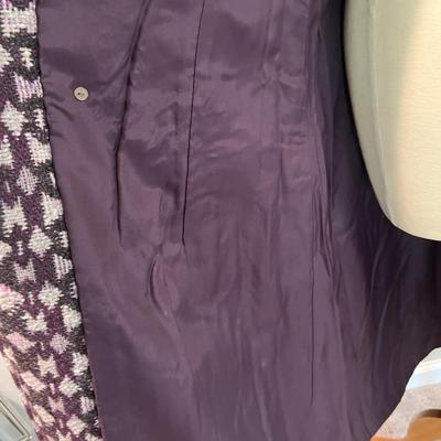 Vintage Dutch Maxi Coat w Curly Lamb Trim