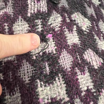 Vintage Dutch Maxi Coat w Curly Lamb Trim