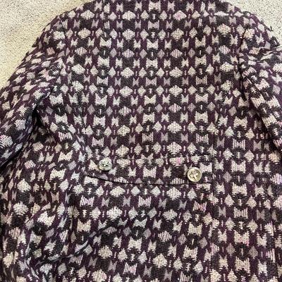 Vintage Dutch Maxi Coat w Curly Lamb Trim