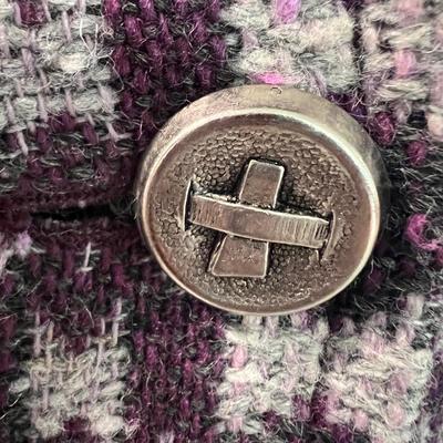 Vintage Dutch Maxi Coat w Curly Lamb Trim