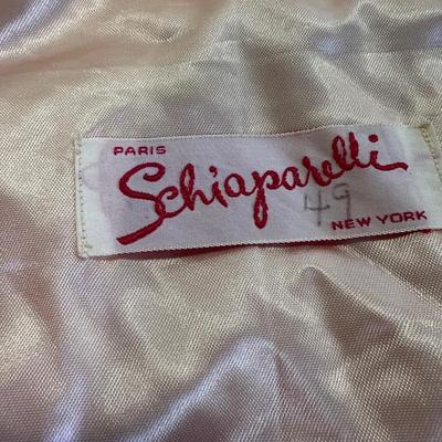 Vintage Designer Schiaparelli Lingerie Bag & Louis Vuitton Paper Store Bag
