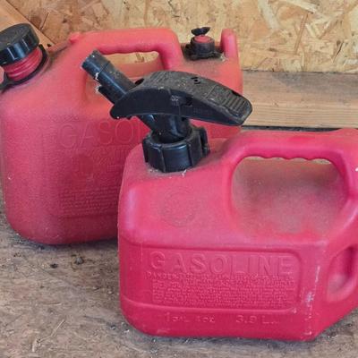 2 Small Gas Cans