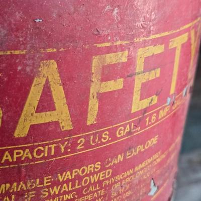 Metal Gas Can