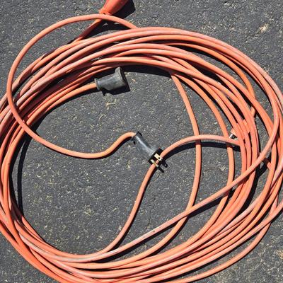 (2) Orange Extension Cords