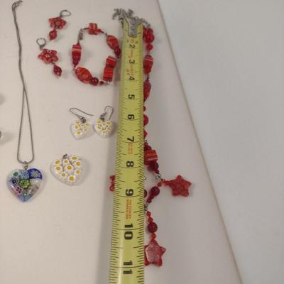 Collection of Glass Jewelry (#74)