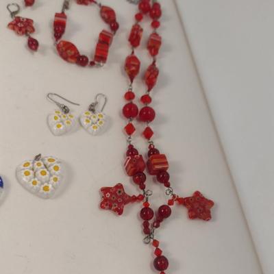 Collection of Glass Jewelry (#74)