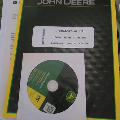 JOHN DEERE 4 Rivers X 580 with 54" Accel Deep Deck with John Deere Tiller, John Deere Snow Blower, and Yardworks Lawn Sweeper