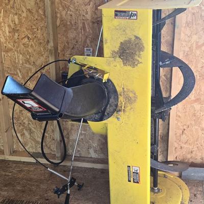 JOHN DEERE 4 Rivers X 580 with 54" Accel Deep Deck with John Deere Tiller, John Deere Snow Blower, and Yardworks Lawn Sweeper