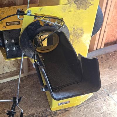 JOHN DEERE 4 Rivers X 580 with 54" Accel Deep Deck with John Deere Tiller, John Deere Snow Blower, and Yardworks Lawn Sweeper