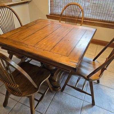 Kitchen table & 4 Sheaf Back Chairs