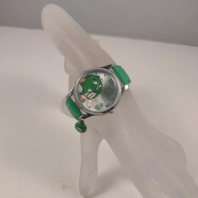 M&Ms 'Green' Wristwatch (#90)