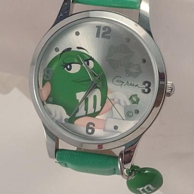 M&Ms 'Green' Wristwatch (#90)