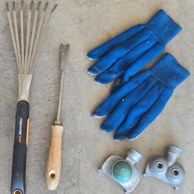Garden Gloves and Hand Tools