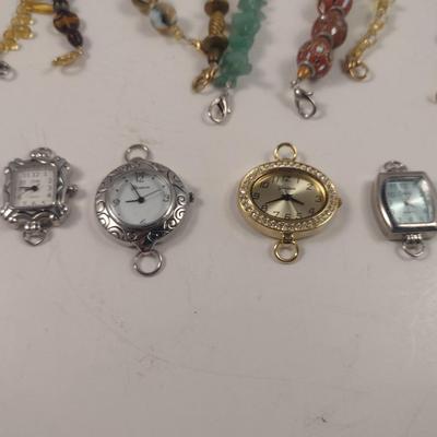 Collection of Four Watches with Interchangeable Bands (#92)