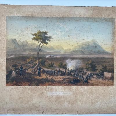 CARL NEBEL (1805-1855), Gen. Scott’s Entrance into Mexico