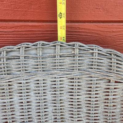 Vintage Wicker Chair #2