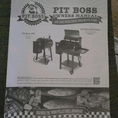 Pit Boss 820ME Grill & Smoker with Manual