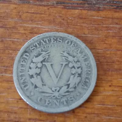 LOT 96 1908 LIBERTY HEAD NICKEL
