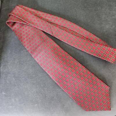 Herme`s Silk Tie