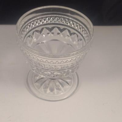 Vintage Anchor Hocking Wexford Pattern Champagne/Tall Sherbet Glasses- 14 Pieces