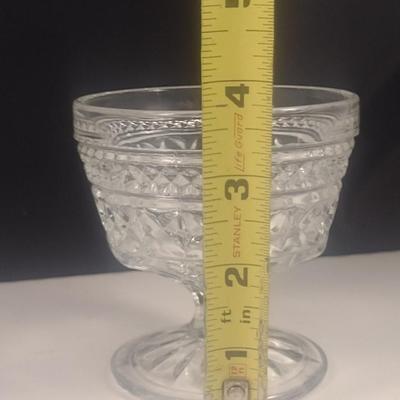 Vintage Anchor Hocking Wexford Pattern Champagne/Tall Sherbet Glasses- 14 Pieces