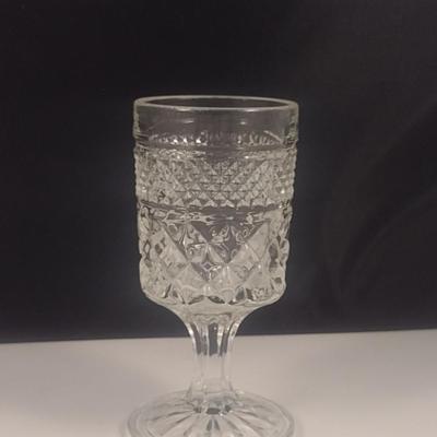 Vintage Anchor Hocking Wexford Pattern Small Wine Glasses- 14 Pieces