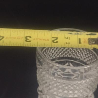 Vintage Anchor Hocking Wexford Pattern Claret Wine Glasses- 12 Pieces