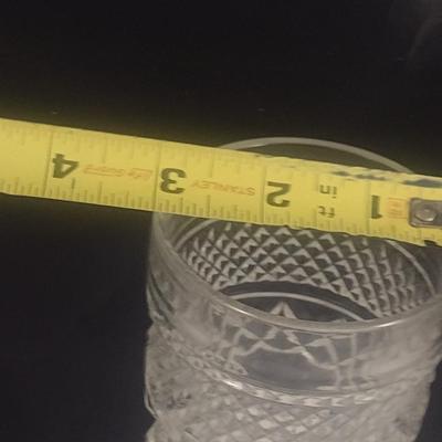 Vintage Anchor Hocking Wexford Pattern Water Goblets- 4 Pieces