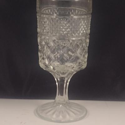 Vintage Anchor Hocking Wexford Pattern Water Goblets- 4 Pieces