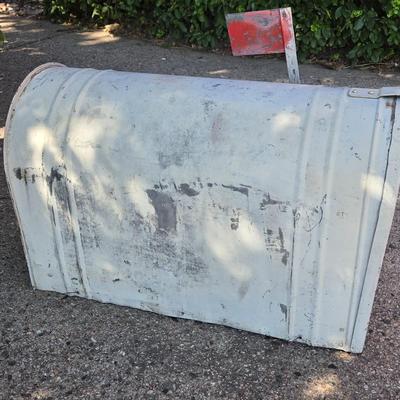 Large Mailbox with Flag
