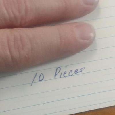 Vintage Anchor Hocking Wexford Pattern Old Fashioned Glasses- 10 Pieces