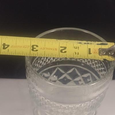 Vintage Anchor Hocking Wexford Pattern Old Fashioned Glasses- 10 Pieces