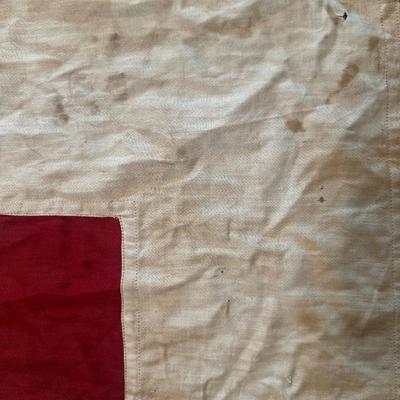 Red Cross, Signal and French Flags