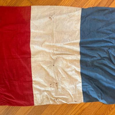 Red Cross, Signal and French Flags