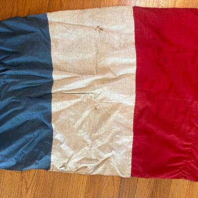 Red Cross, Signal and French Flags
