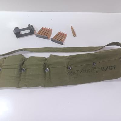 Bandoleer with Ammunition - 40 rounds marked