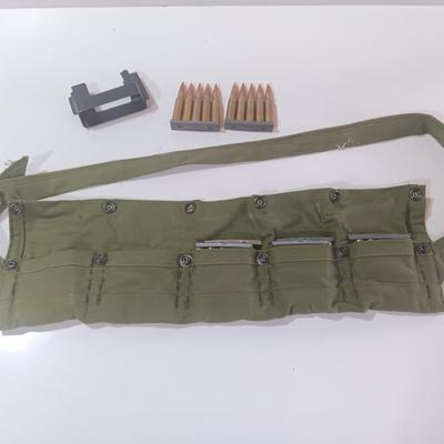 Bandoleer with Ammunition - 40 rounds marked