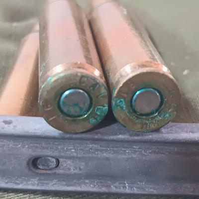 Two bandoleers with Ammunition - marked