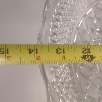 Anchor Hocking 'Wexford' Pattern Round Platter and Bowl