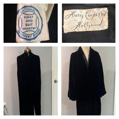 2 Antique Velvet Coats