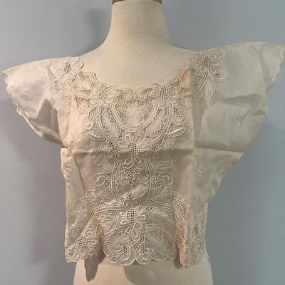 1940’s Lot - Gabardine Beaded Jacket + 2 Embroidered Tops