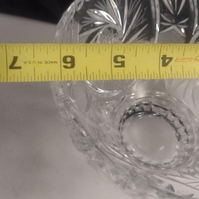 Crystal Candy Dish with Lid