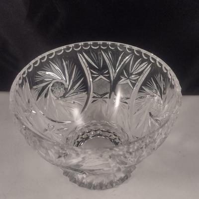 Crystal Candy Dish with Lid