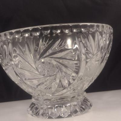 Crystal Candy Dish with Lid