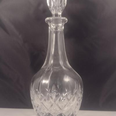 Glass Beverage Decanter with Stopper