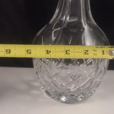 Glass Beverage Decanter with Stopper