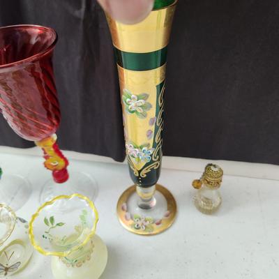 8 Pieces Mixed Lot of Art Glass 3 Murano